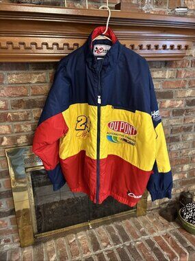 DuPont Racing Nascar Jeff Gordon Coat Jacket Zip Up Chase Size XXL Excellent